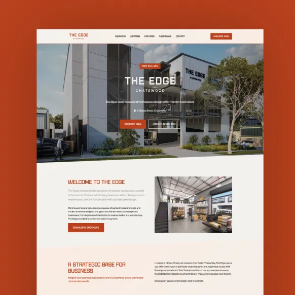 Recent client website